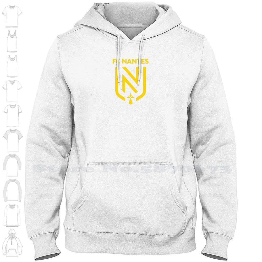 

Nantes Logo Casual Clothing Sweatshirt Printed Logo Graphic Hoodie