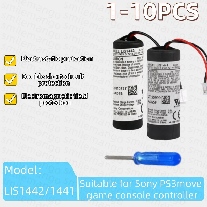 Фото 1-10 шт. LIS1441 LIS1442 Аккумулятор для Sony CECH-ZCM1E CECH-ZCM1U CECH-ZCS1E CECH-ZCS1U Playstation 3 PS3 Move Motion Controller №2