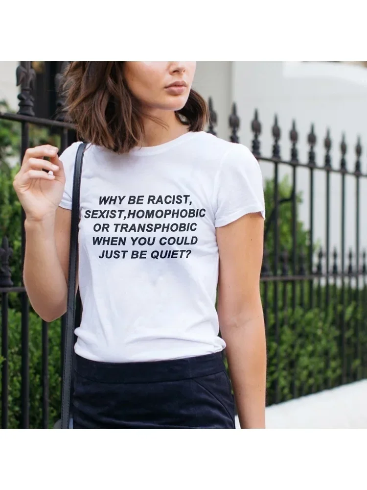 Женская футболка женская Феминистская 100% хлопок