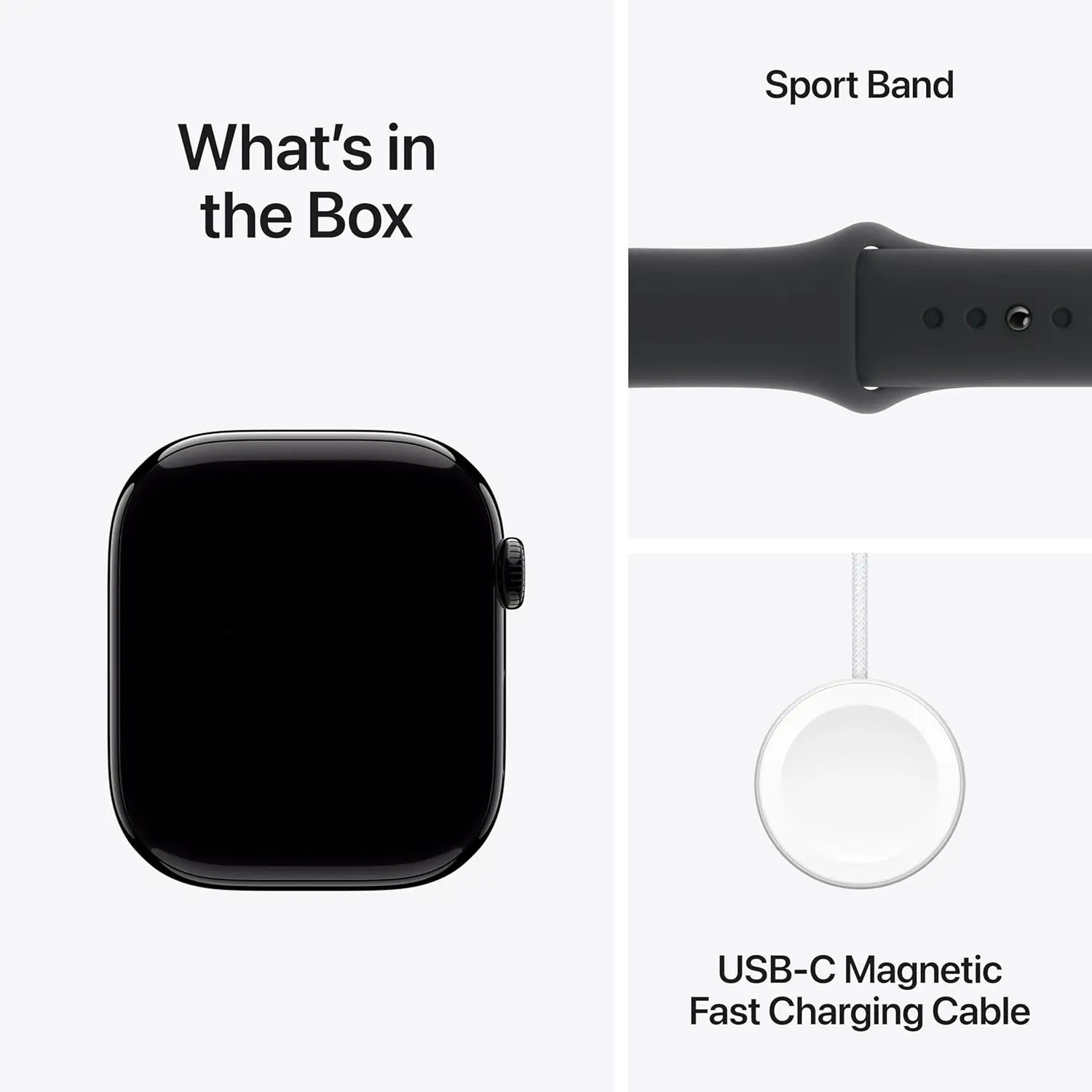Умные часы Apple Watch Series 10, GPS, алюминиевый корпус, водонепроницаемый спортивный ремешок, дисплей «Все включена Retina» (art.: 3920cfbb613c2) - 3920cfbb613c2