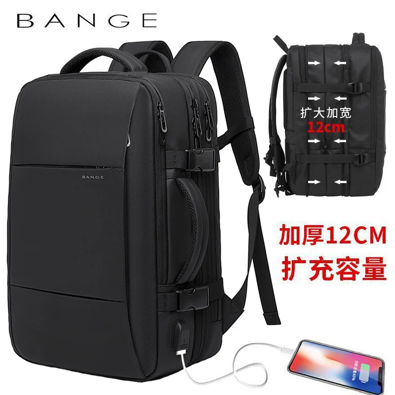 High Quality Brand 17.3 Laptop Backpack Large Waterproof School Backpacks USB Charging Men Business Travel Bag Big Backpack Man