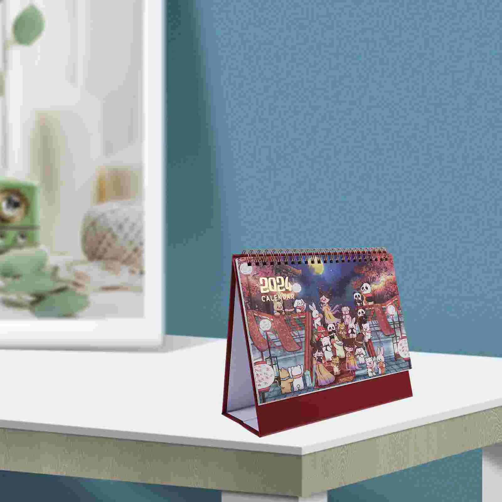 

Рождественские подарки 2024 календарь украшение маленький стол Рождественский подарок расписание мультяшный бумажный планировщик благосклонность