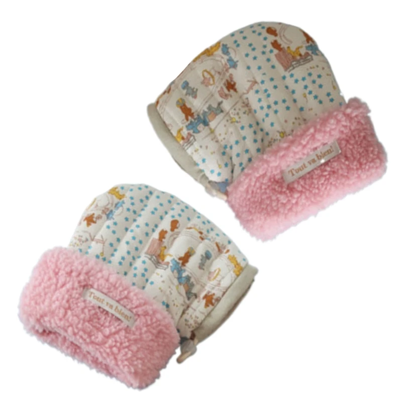 Теплые и прочные детские муфты на руль мягкие дышащие перчатки зимние для