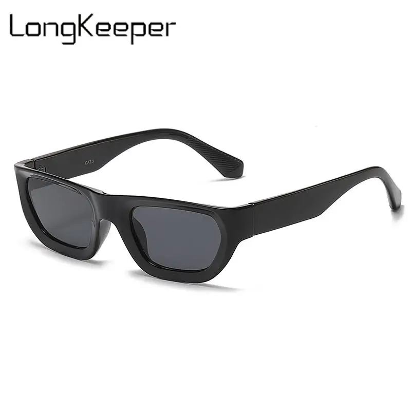 

Vintage Rectangle Sunglasses For Men Women New Fashion Design Retro Sun Glasses Lady Eyeglass Female Cat Eye Casual Goggles