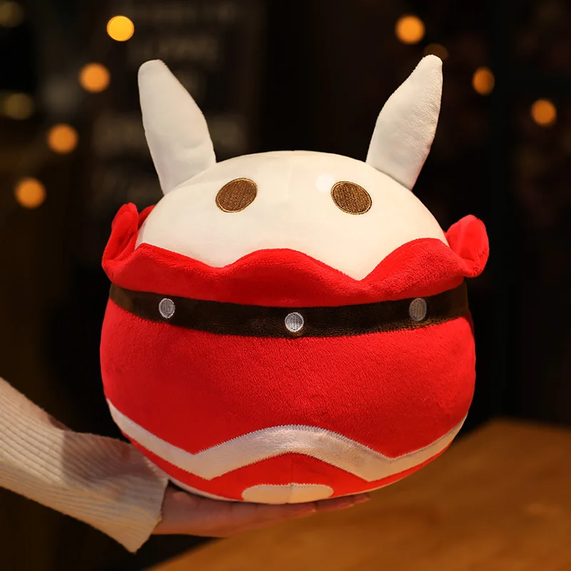 

Игрушка Genshin Impact Klee Bomb Dango пельмени 30 см, плюшевая подушка, реквизит для косплея, мягкая детская игрушка, рождественские подарки для детей