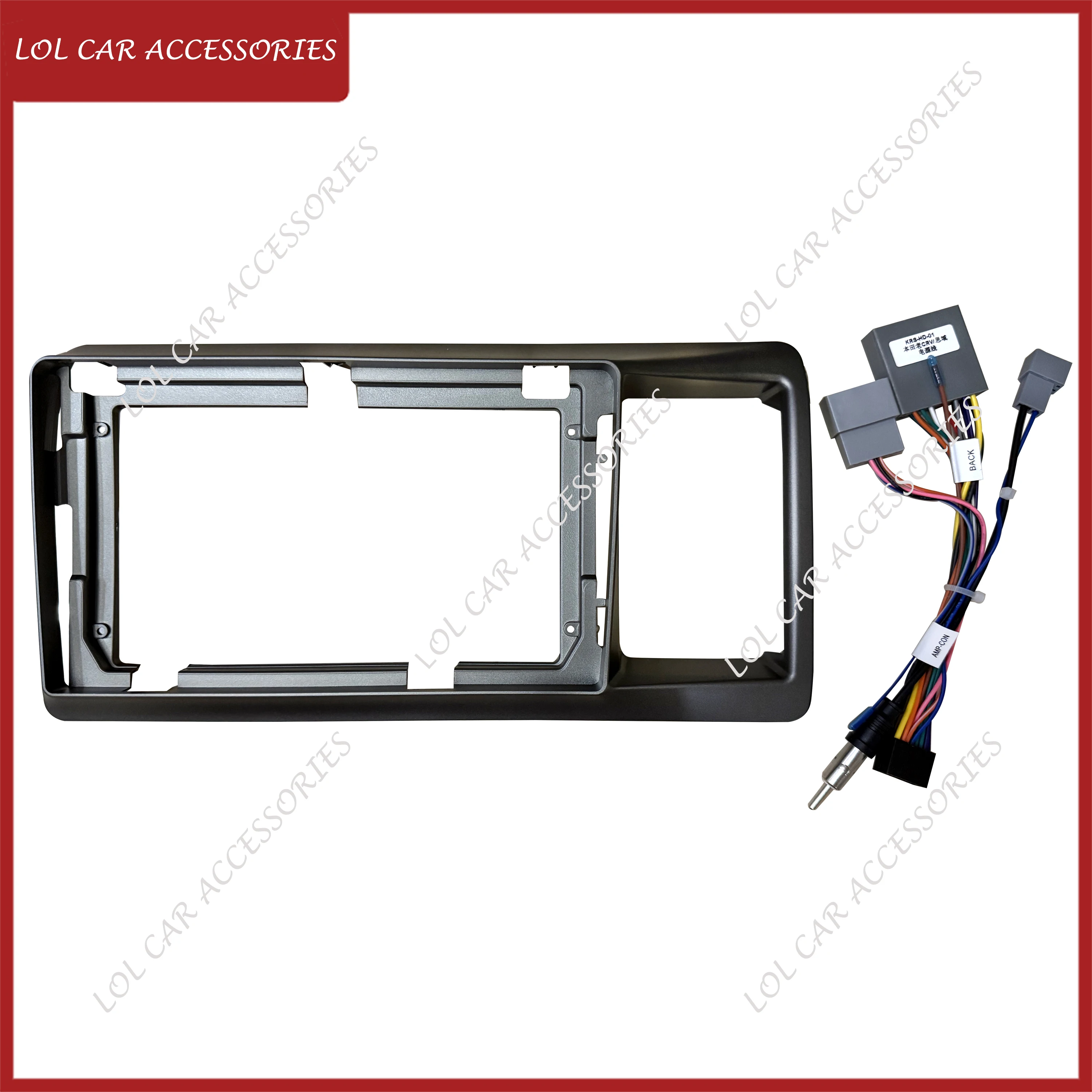 9 дюймов для Honda Crossroad 2007-2010 автомобильный радиоприемник Android стерео MP5 GPS плеер панель Корпус рамка 2Din головное устройство Fascia Dash Cover