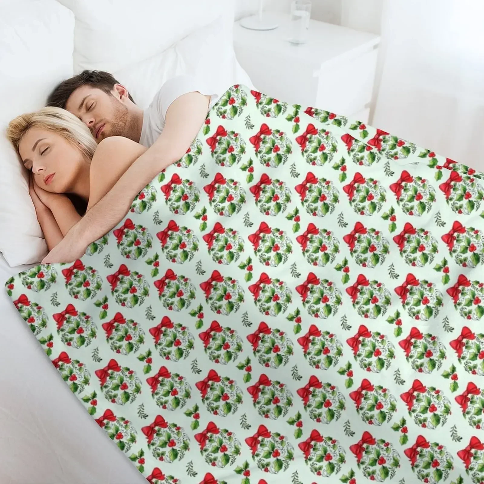 Рождественское одеяло Holly Beery детские одеяла для Хэллоуина