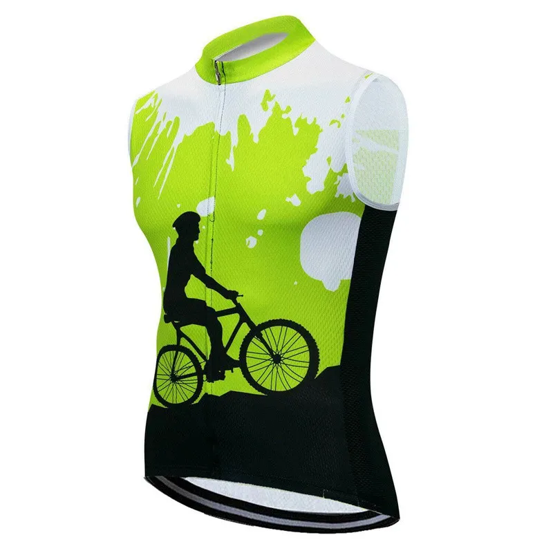 

Best Sell Breathable Quick-drying Bicycle Vest Pro Team Sleeveless Mesh Bike Jerseys Windproof Colorful Cycling Vest Maillot Ci