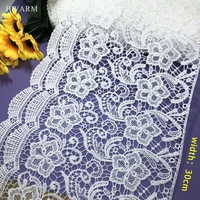 ivory lace sewing accessories dress decoration fabric ribbon beautiful diy 5yard women skirt for home hollow out embroidery trim
