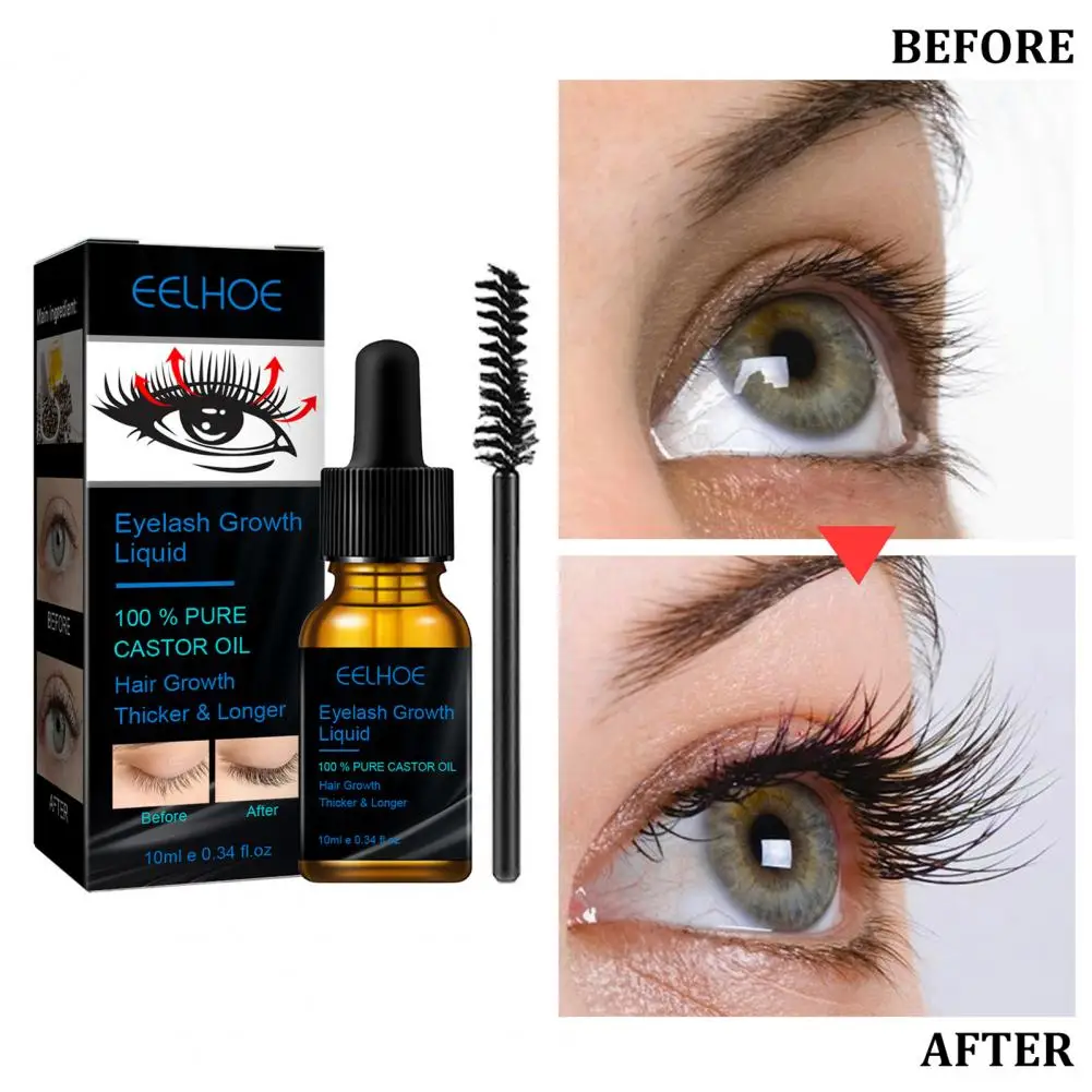 

10 мл эссенция для ресниц быстропоглощающая Многофункциональная портативная жидкость для роста волос ресниц для женщин