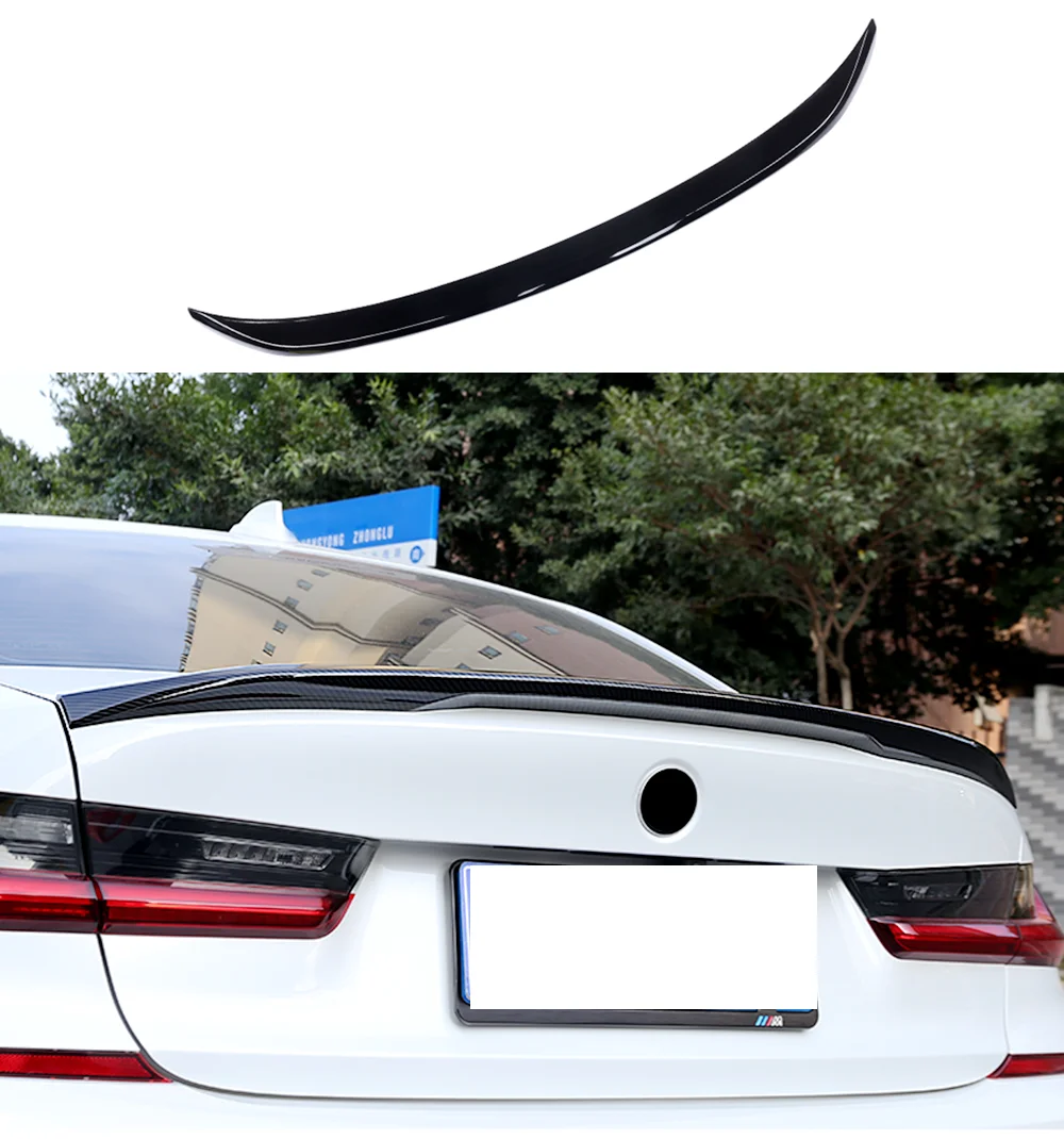 

Спойлер для G20 G28 2020-2021 BMW 3 серии 320i 325li 328i, спойлер из искусственного АБС-пластика, заднее крыло автомобиля, цветной задний спойлер