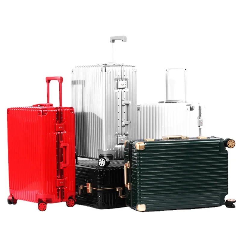 

Rolling Luggage with Password Cabin Suitcase Wheels Holiday Travel Organize Package Outing Carry on Luggage 20"22"24"26"29"