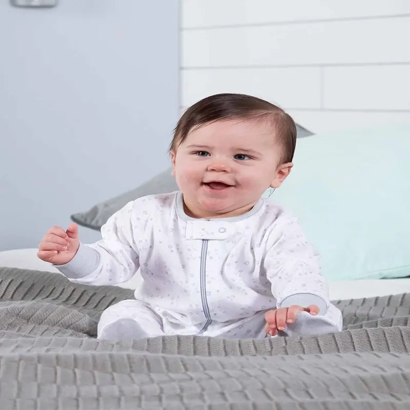 

Boy or Girl Gender Neutral Sleep 'N Play Footed Pajamas, 4-Pack