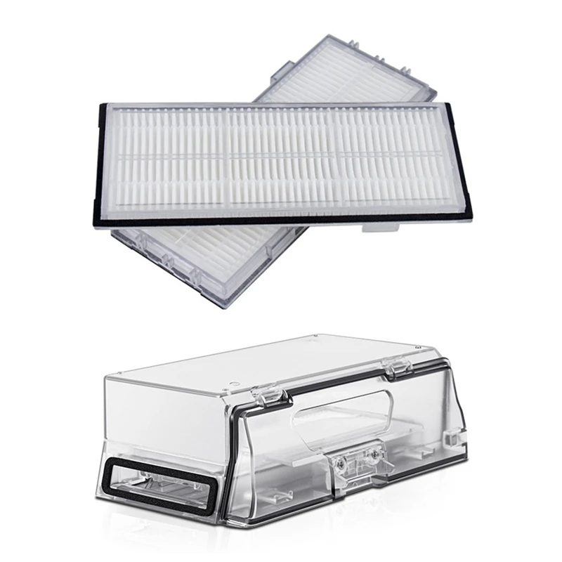 

Top Deals Dust Box Hepa Filter For Xiaomi Roborock S7 T7S T7S PLUS Robot Vacuum Cleaner Dust Bin Spare Parts