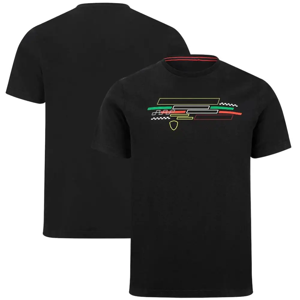 

2022 F1 Team T-shirt Formula 1 Racing Summer Casual Oversized Short Sleeve New Season Extreme Sports T-Shirt Men's Jersey Custom