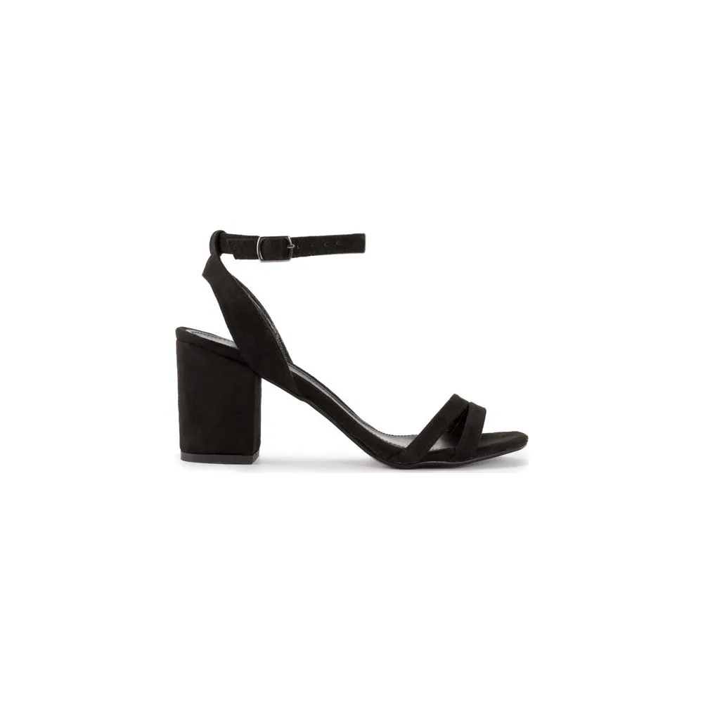 

Dorlie Edosa Short Heels Sandals-Black