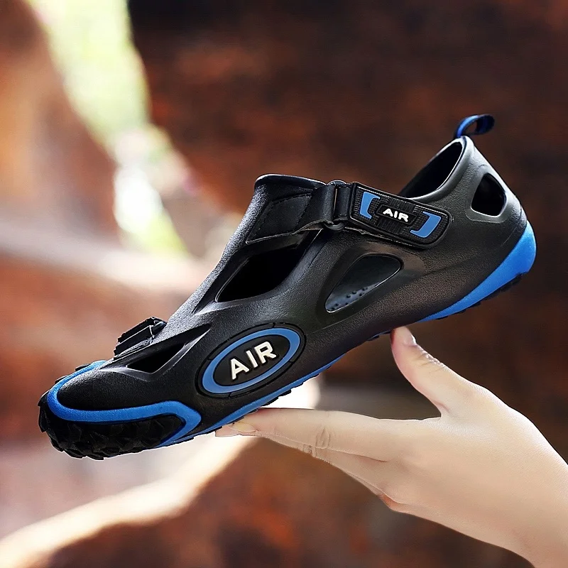 

Summer Men EVA Soft Sole Men Sandals Outdoor Beach Waterproof Shoes Non-Slip Breathable Slippers Hiking Sandalias Water Shoes