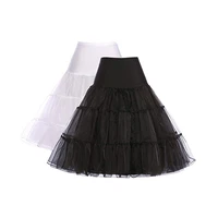 vintage womens rockabilly tutu skirt adult petticoat for wedding bridal 2022