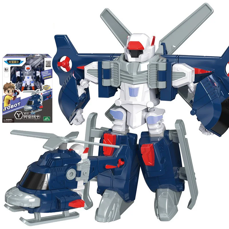 Мини-робот-трансформация Tobot игрушки корейских братьев мультфильмов аниме