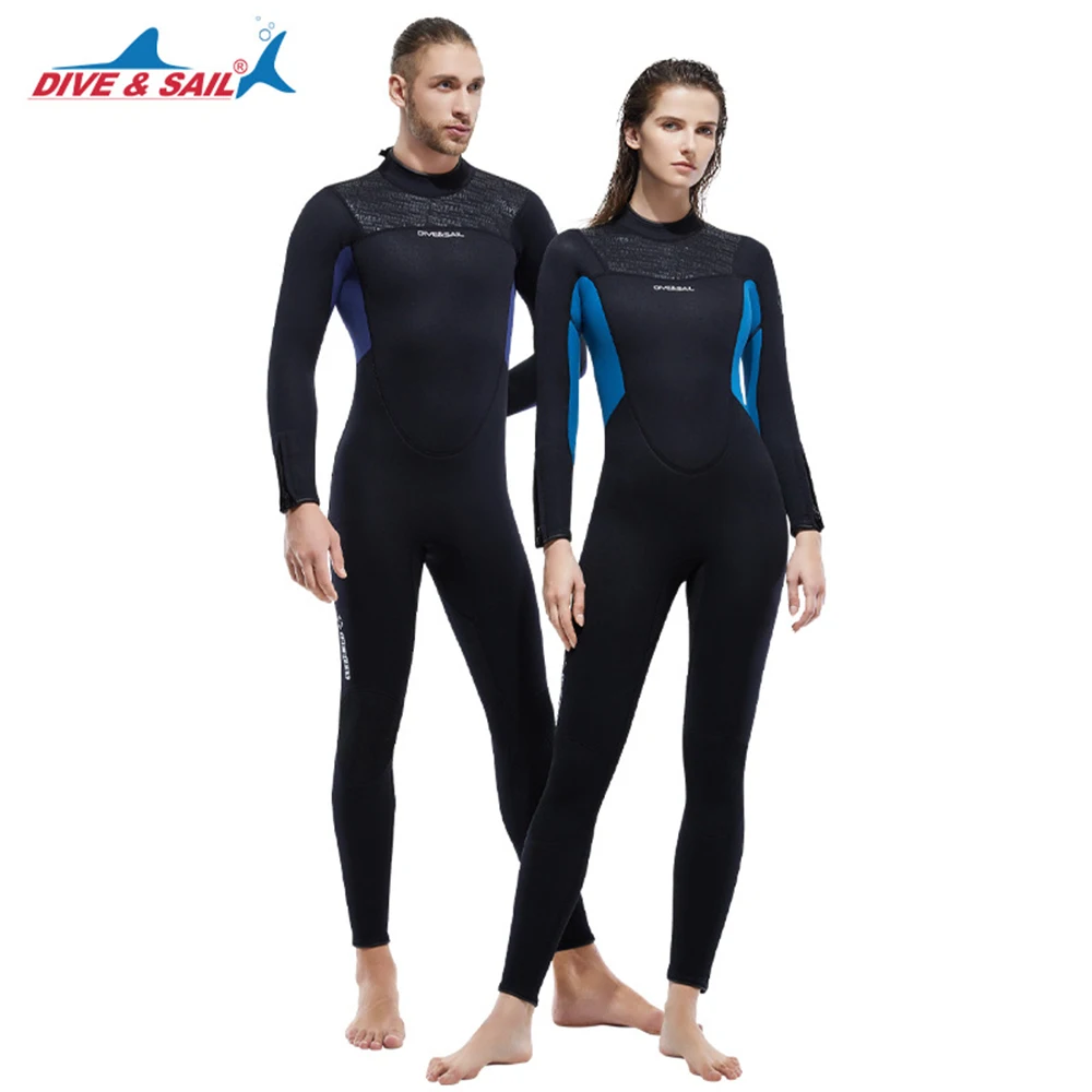 

Новинка 2023, неопреновый костюм для дайвинга 3 мм, мужской цельный костюм для дайвинга с длинным рукавом, женский модный теплый костюм для серфинга, купальный костюм для дайвинга