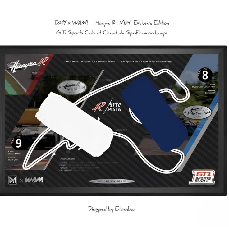Фото В наличии: Набор из двух моделей DMY×WAM Huayi R GT1 Nürburgring в масштабе 1:64 — миниатюрные реплики автомобилей из смолы, предмет декора для взрослых. №5