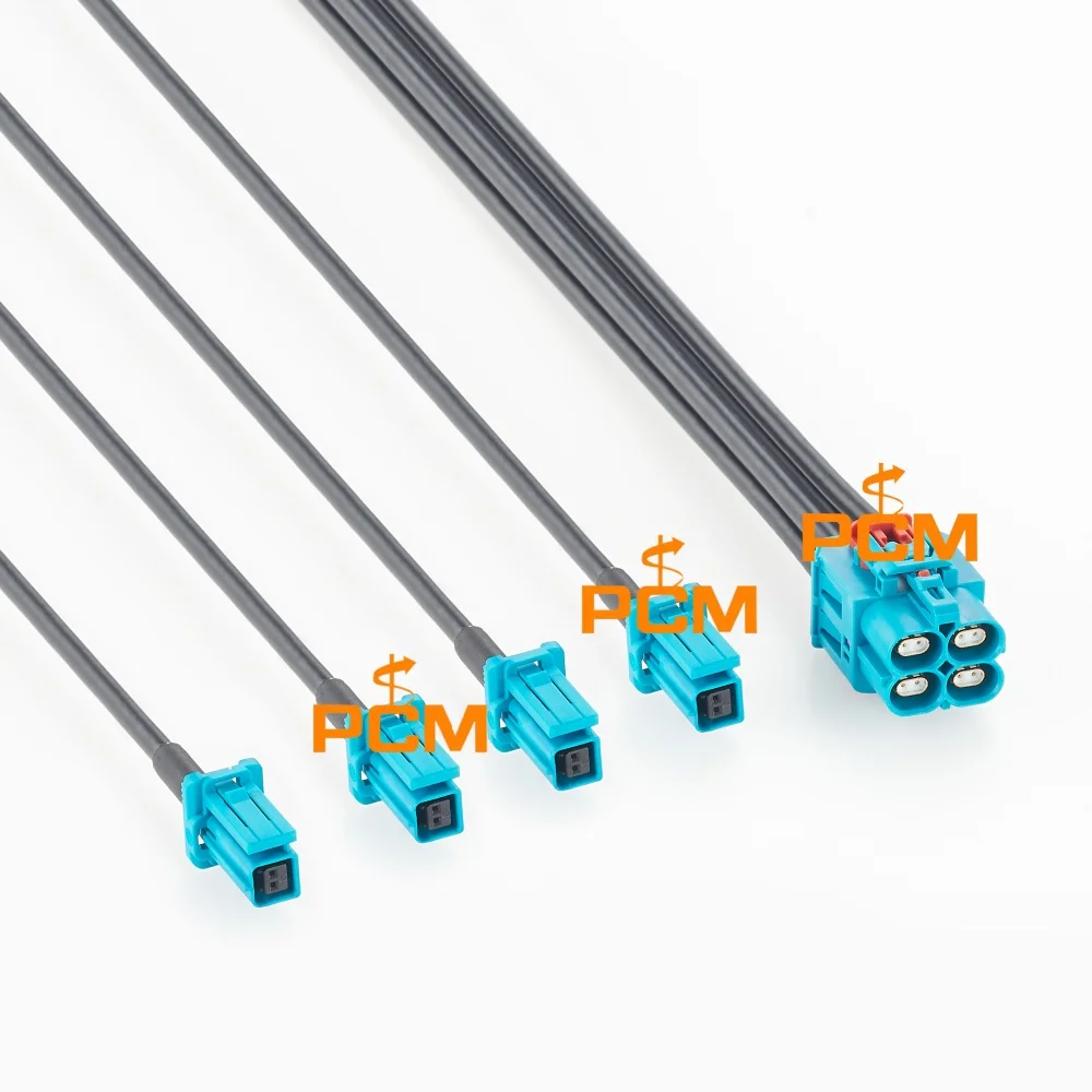 TE GEMnet 1-2386629-4 Z Code Jack на MATEnet 2302510-9 Jack автомобильный Ethernet-кабель для ADAS ECU, камеры и автомобильной сети. (art.: 3920dd2142eee) - 3920dd2142eee