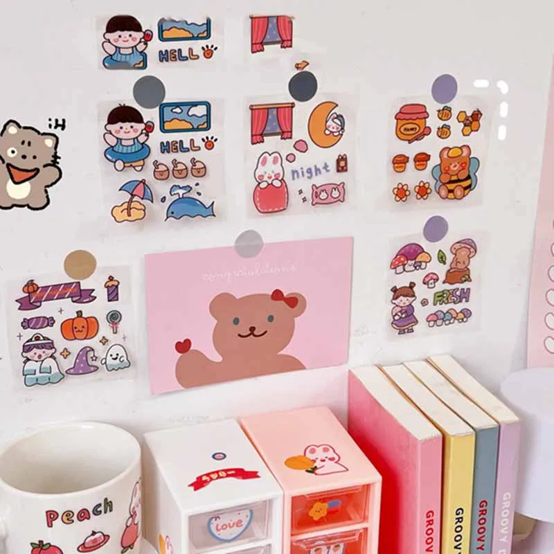 20шт./пакет Kawaii Girls Boys Series декоративная наклейка для ежедневника DIY Скрапбукинг