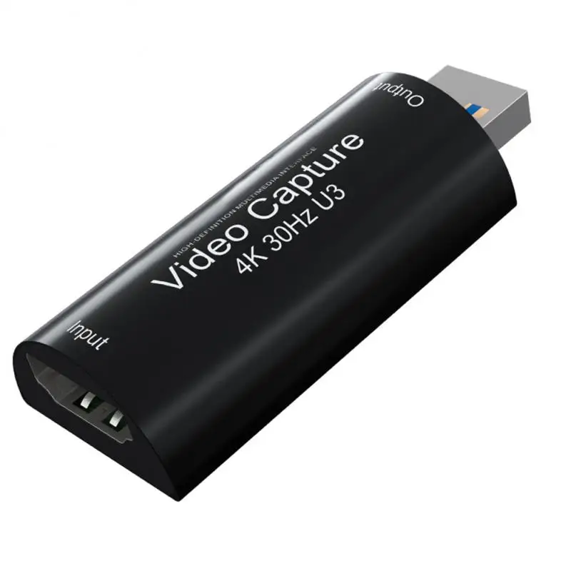 

Usb3.0 Hd Capture 4k высокосовместимая коробка захвата Vhs видеозахвата Компьютерные периферийные устройства Av аналоговые карты захвата 30 Гц