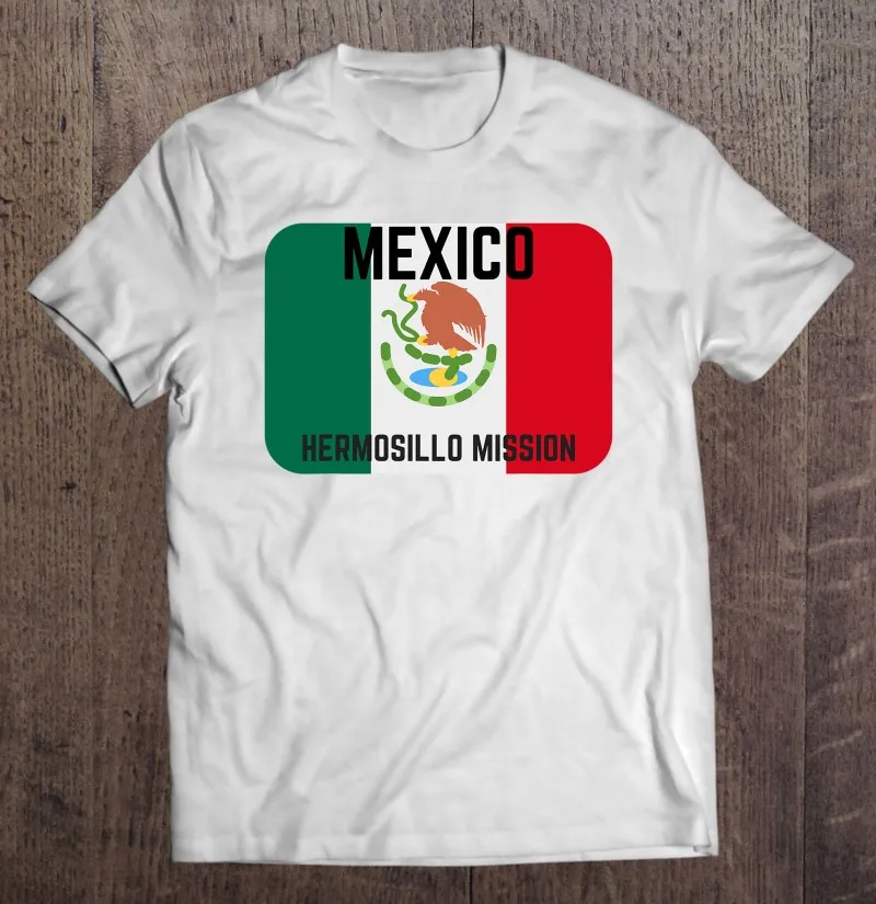 

Мексиканская Hermosillo Lds мормон Миссия футболка для мужчин Графические футболки мужская одежда аниме одежда оверсайз футболка одежда для мужч...