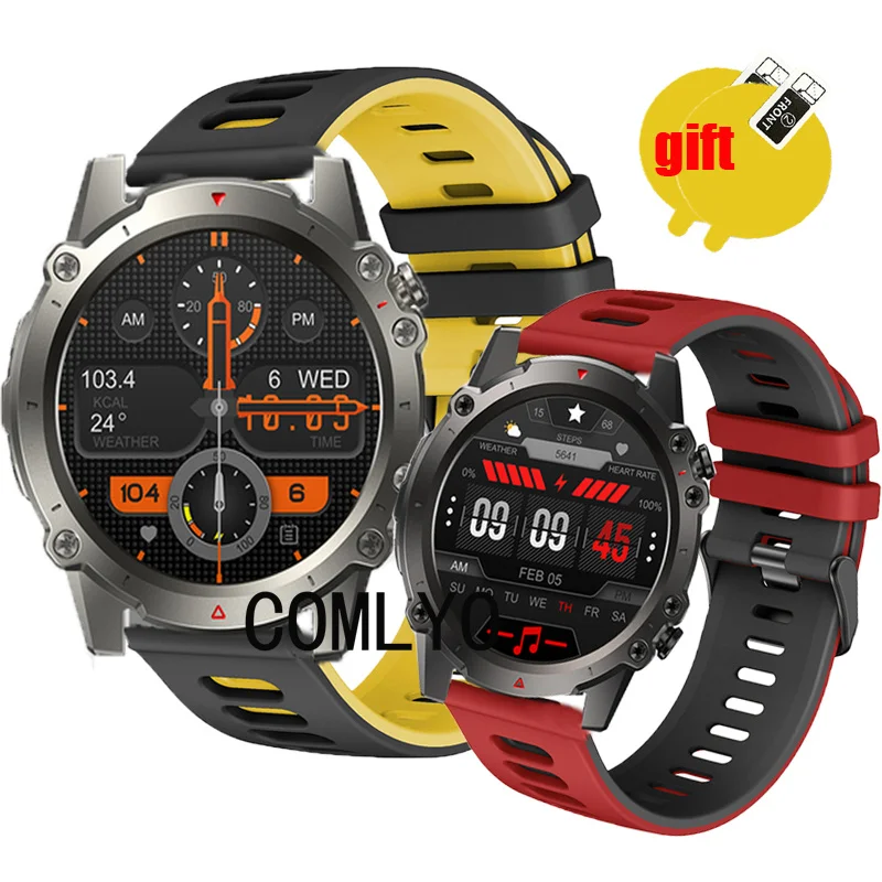 

Silicone Band For Zeblaze Vibe 7 lite Strap Smart Watch Wristband Bracelet Screen protector Film