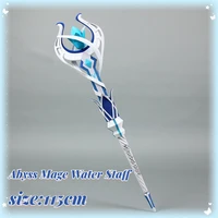 genshin impact cosplay water attribute abyss mage water staff props weapon custom props