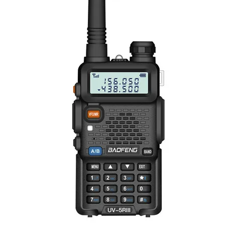 UV-5RIII рация, трехступенчатая автомобильная уличная УФ5R, водонепроницаемая рация FM, гражданская мини-трубка, случайный цвет