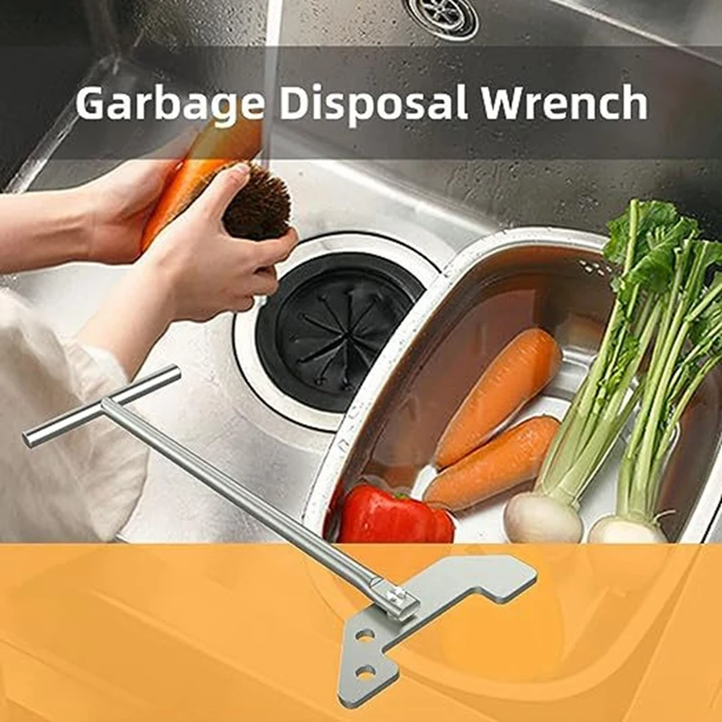 Ключ для очистки мусора мытья грузила удаления сабо над раковиной WR00KIT