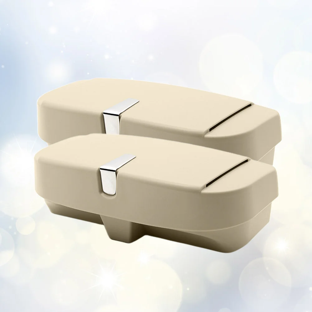 

1pc Car Glasses Holder Reusable Lightweight Plastic Multifunctional Car Glasses Holder for Automobile Auto Car