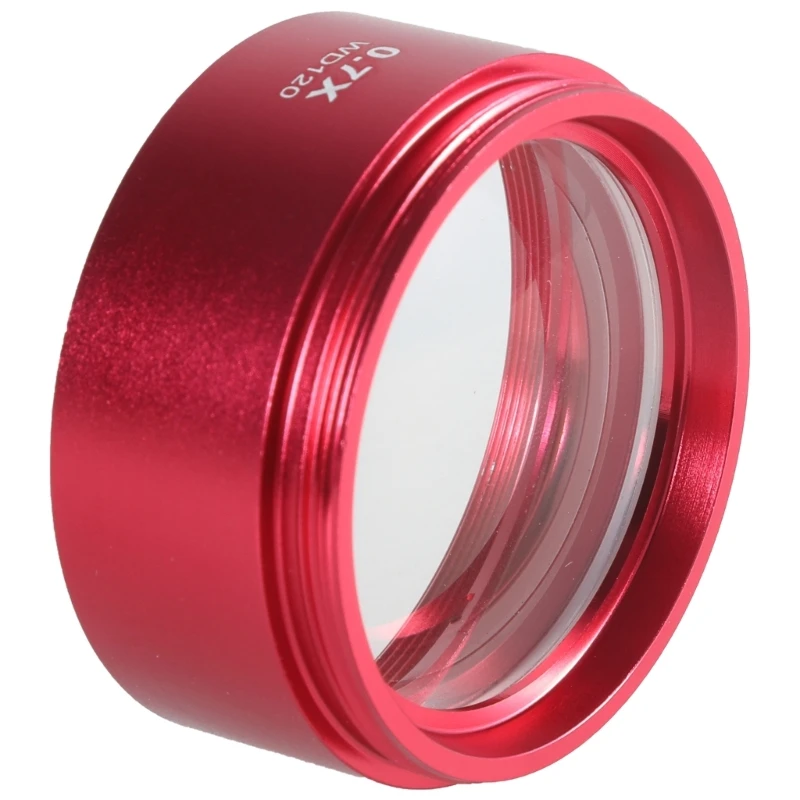 1185 Алюминиевый вспомогательный объектив Барлоу 0 5/0 7 Объектив камеры микроскопа