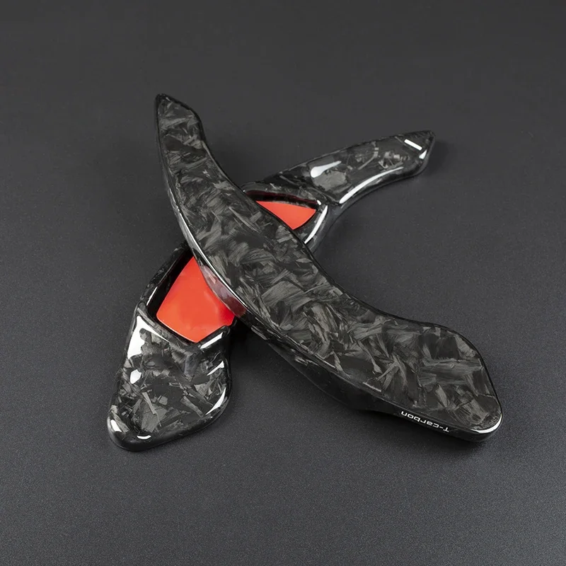 Кованое углеродное волокно автомобильный интерьер рулевое колесо лепестки