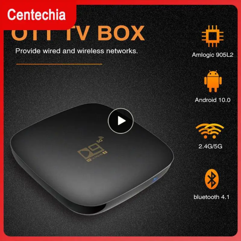 

Tv Box 2023 New Rom1126h.265 Hevc Technology Set-top Box D9 5g Tv Box Infrared Remote Control 4k Hdr Technology 4.1