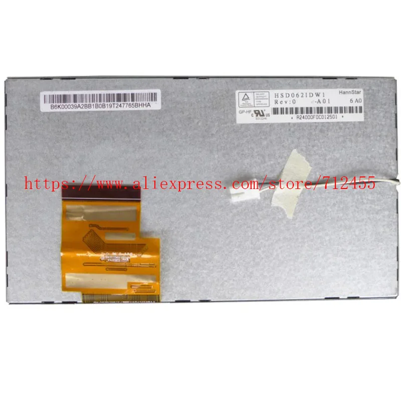 Бесплатная доставка, оригинальный ЖК-экран HSD062IDW1 /HSD062IDW1 A01 /HSD062IDW1 A00 /HSD062IDW1 A02