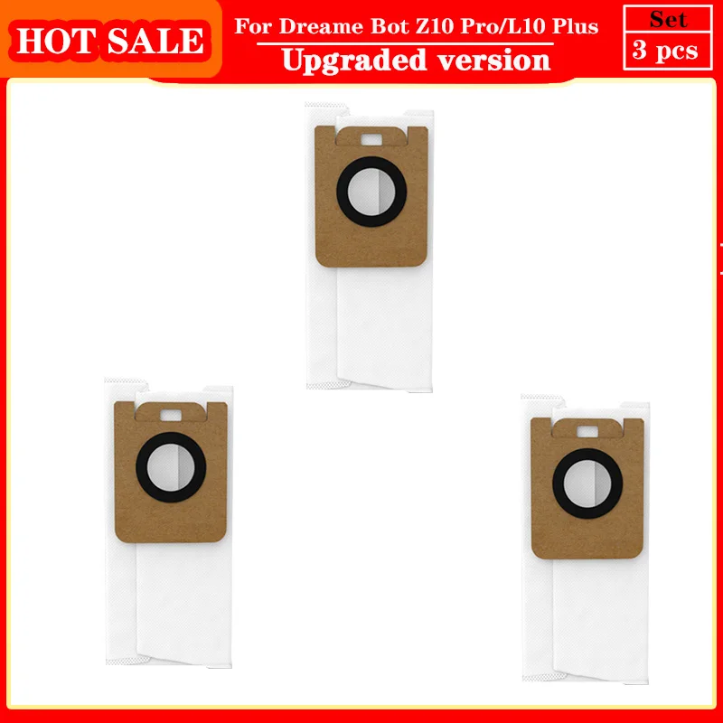 

For Xiaomi Dreame Bot Z10 Pro Bag Robot Vacuum Cleaner L10 PlusDust Bags Garbage Storage Bag Replacement Accessories Spare Parts