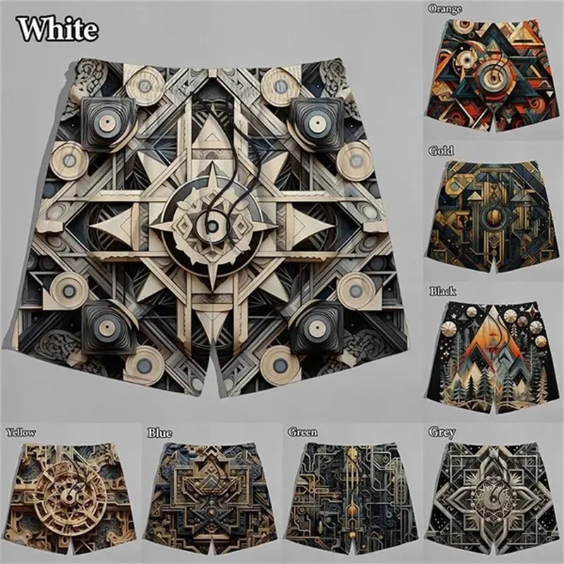 

Machine Graphic Shorts Men Summer Beach Shorts 3D Printed Forward Board Trunks Swimsuit Homme 2023 Summer Homme Running Shorts