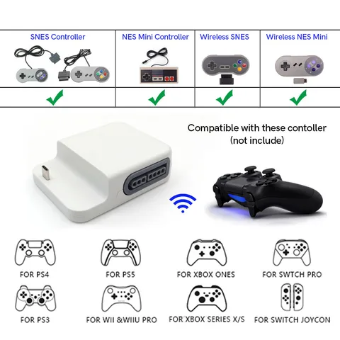 Hispeedido 720x480 ретро пиксель IPS ЖК-дисплей с поддержкой Bluetooth беспроводной контроллер HDMI Bluetooth док-станция комплект для Game Boy Advance