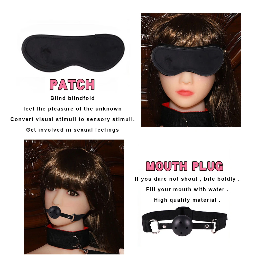 Набор для БДСМ-игрушки в кровать