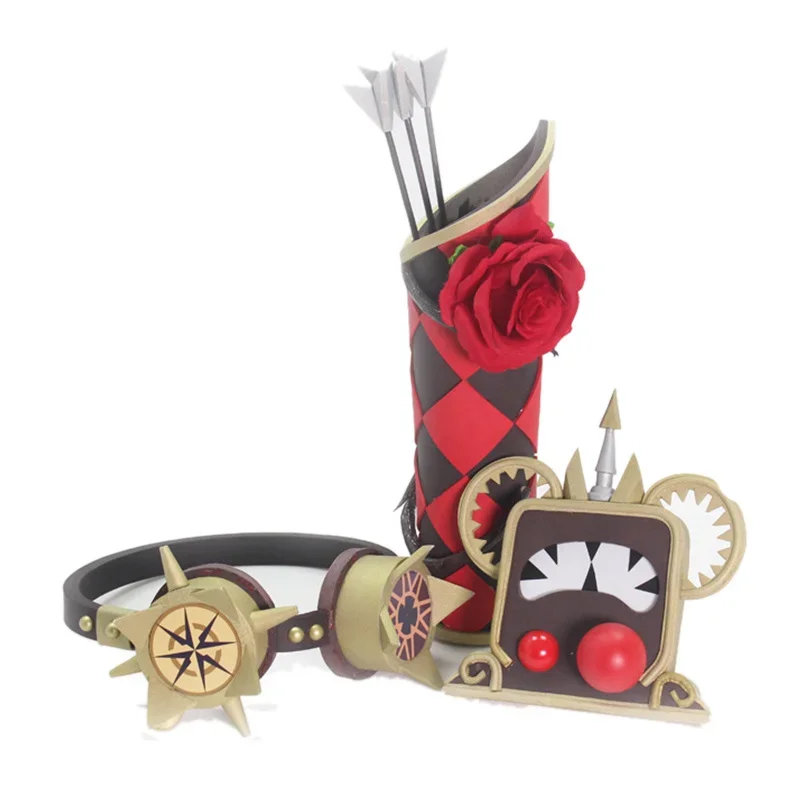 Оригинальный костюм персонажа игры V-образной формы Трейси Резника красная юбка