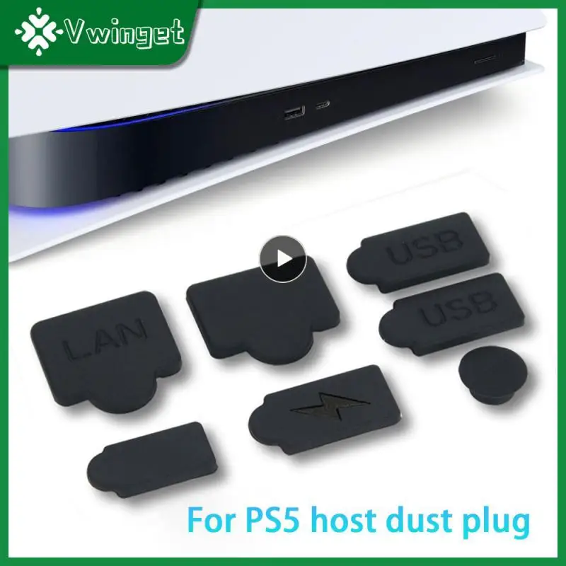 

Protection Set Silicone Rocker Cap Silicone Gaming Accessories Durable Small And Convenient Anti-dust Plug Cover Dust Filters