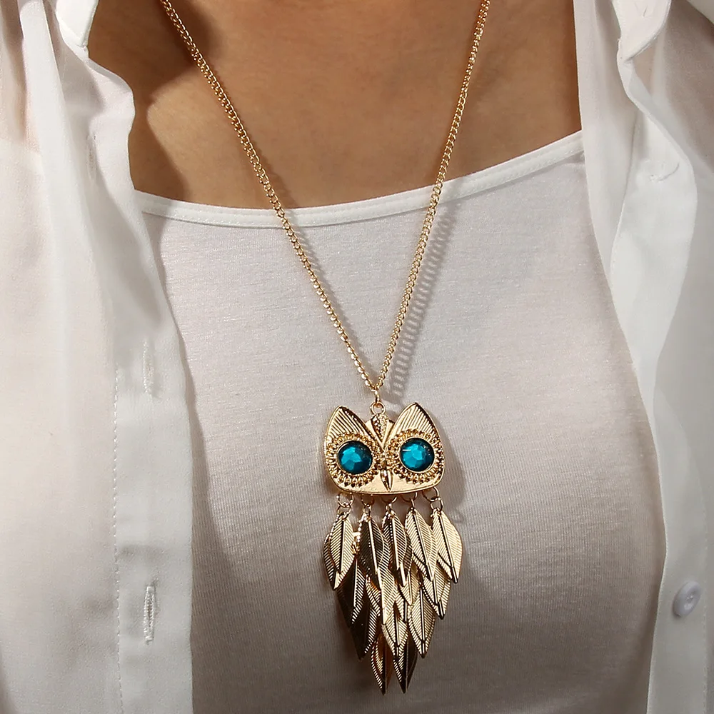 

New Pendant Necklace Sexy Animal Sweater Chain women