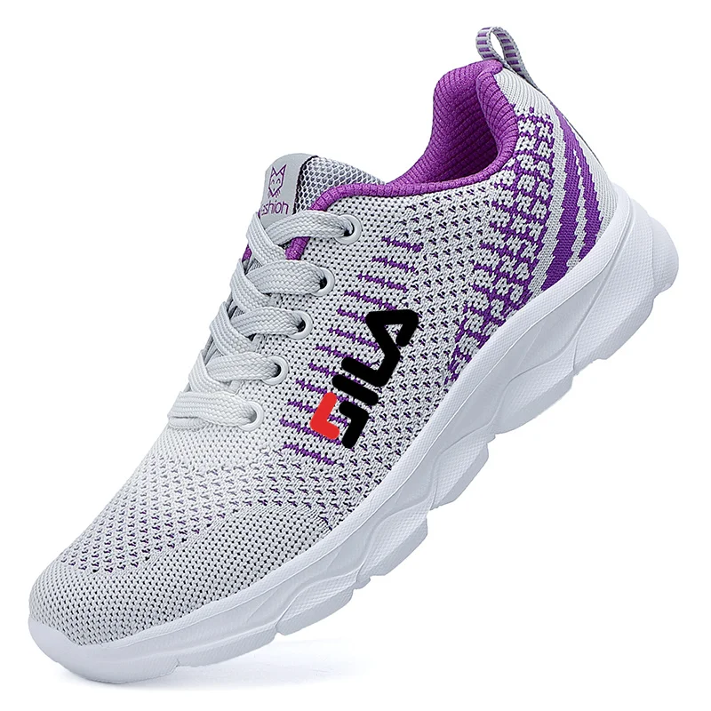 Women Casual Shoes Fashion Breathable Walking Mesh Flat Shoes Woman Comfortable Sneakers Women 2023 Tenis Feminino Female Shoes