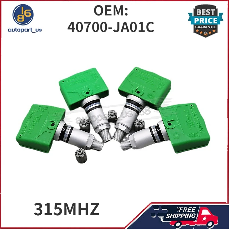 Датчик давления в шинах 40700 JA01C для Infiniti M35 M45 FX35 FX45 QX56 Nissan 350z Juke Quest Sentra Xterra Titan Murano Armada