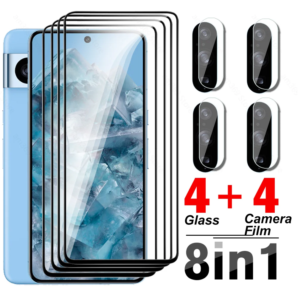 

Защитное закаленное стекло для Google Pixel 8 Pro 5G 8To 1 защита для экрана камеры Googe Pixel8 Pixel8Pro 8Pro 2023 стекло с полным покрытием