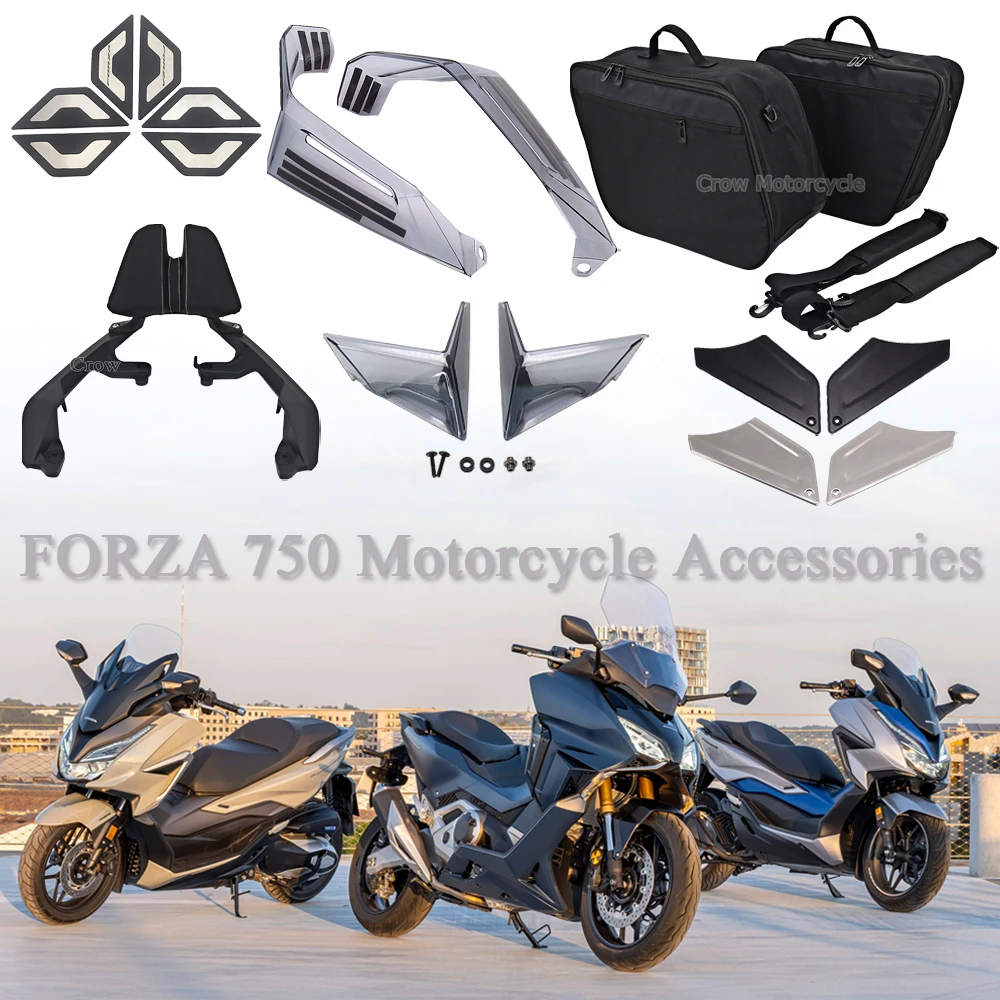 

FORZA 750 Motorcycle Accessories Deflector Kit Inner Bags Footrest Etc For HONDA FORZA 750 Forza 750 2021 Accessories Parts
