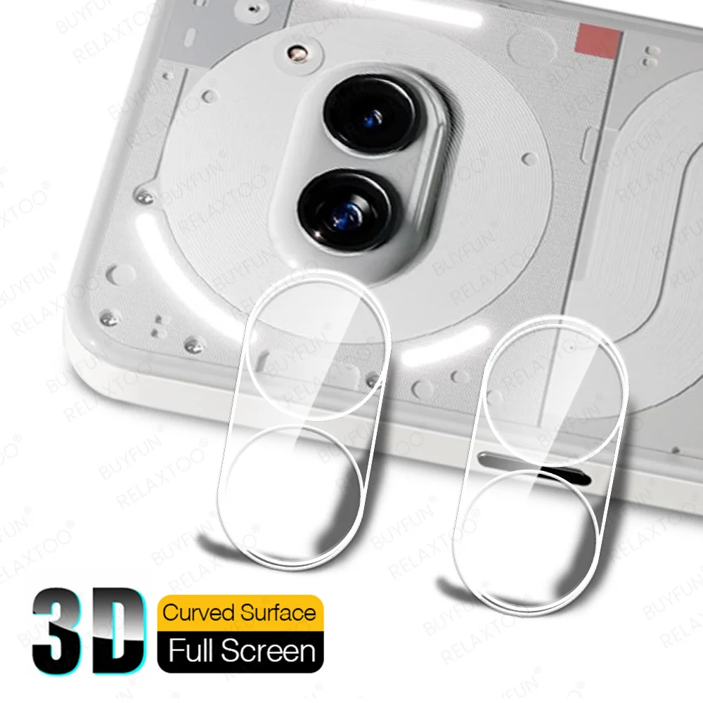 2 шт. прозрачное 3D Защитное стекло для камеры телефона (2a) Plus CMF Phone 1 Phone2a 2A 2a 2APlus A